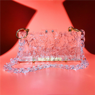 Cute Handbags Transparent Acrylic Women's Bag Crystal Handbag (LZ1016) 4