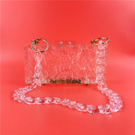 Cute Handbags Transparent Acrylic Women's Bag Crystal Handbag (LZ1016) 6