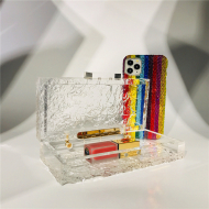 Unique Purses Transparent Acrylic Evening Bag Women's Bag Crystal Handbag (LZ1015) 11