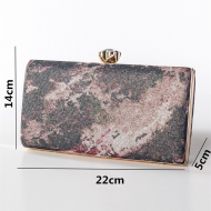Printed Evening Purse Women's Fashion Trend Chain Shoulder Bag Trendy Purse (FY140356) 8