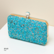 Shell Studded Purse Satchel Designer Clutches For Women (XP140591) 7