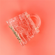 Dinner Bag Transparent Acrylic Women's Bag Crystal Handbag Acrylic Evening Clutch Bag (LZ1029) 9
