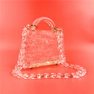 Dinner Bag Transparent Acrylic Women's Bag Crystal Handbag Acrylic Evening Clutch Bag (LZ1029) 12