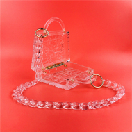Dinner Bag Transparent Acrylic Women's Bag Crystal Handbag Acrylic Evening Clutch Bag (LZ1029) 17