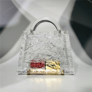 Dinner Bag Transparent Acrylic Women's Bag Crystal Handbag Acrylic Evening Clutch Bag (LZ1029) 3