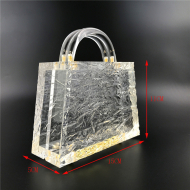 Dinner Bag Transparent Acrylic Women's Bag Crystal Handbag Acrylic Evening Clutch Bag (LZ1029) 18