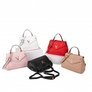 PU Leather Quilted Handbags Top Handle Handbag Classic Flap Bag (XP140577) 6