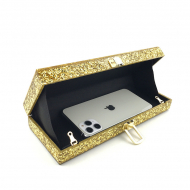 Acrylic Clutch Bag Solid Color Cute Small Purses (LZ1041) 5