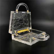 Dinner Bag Transparent Acrylic Women's Bag Crystal Handbag Acrylic Evening Clutch Bag (LZ1029) 19