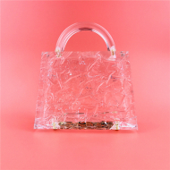 Dinner Bag Transparent Acrylic Women's Bag Crystal Handbag Acrylic Evening Clutch Bag (LZ1029) 7