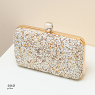Shell Studded Purse Satchel Designer Clutches For Women (XP140591) 10