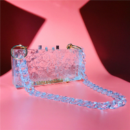 Cute Handbags Transparent Acrylic Women's Bag Crystal Handbag (LZ1016) 5
