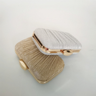 Evening Bag Pleated Handbag With Cover Wholesale Bridal Clutch Bags For Weddings Dress Handbag (FY140358) 8