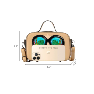 Beige Fashion Ladies pattern Women Leather Shoulder Bag Cute Shopping Bag For Women (XP140629lbeige) 2