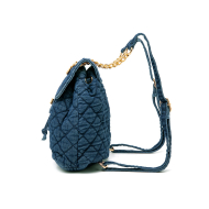 Classic Small Denim Backpack for Women Mini Drawstring Bags Fancy Female Daypack Casual Lightweight Jeans Backpacks Travel Backpack for Girls (XP140613light blue) 3