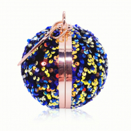 Pearl Embroidered Bag Portable Evening Bag Party Bag Wedding Dress Bag (WD140273) 4
