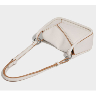 Beige Splicing Geometry Package Tote Bag (KK1014beige) 10