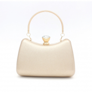 New Leather Evening Purse Hand Bag Women's Bag Simple Portable Bag Banquet Bag (LZ0066) 2