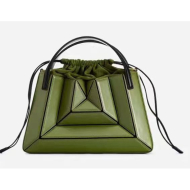 Green Contrast Color Stitching Handbag 2023 Spring Summer (KK1003green) 1