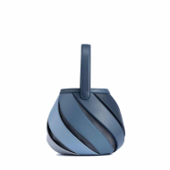 Blue 2023 New Geometry Bag Spliced Bucket Bag (KK1012blue) 1