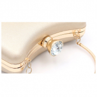 New Leather Evening Purse Hand Bag Women's Bag Simple Portable Bag Banquet Bag (LZ0066) 7