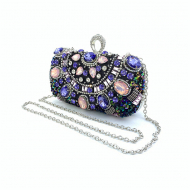 Handmade Pearl Clutch Bag Rhinestone Evening Bag (LZ1033) 3