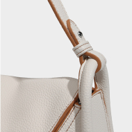 Beige Splicing Geometry Package Tote Bag (KK1014beige) 12