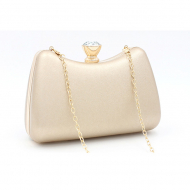 New Leather Evening Purse Hand Bag Women's Bag Simple Portable Bag Banquet Bag (LZ0066) 6