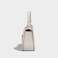 Beige Splicing Geometry Package Tote Bag (KK1014beige) 8